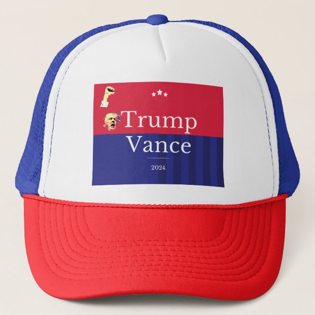 Gorra De Camionero Trump Vance 2024 (Anverso)