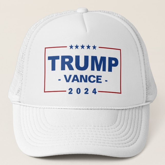 GORRA DE CAMIONERO TRUMP / VANCE 2024 (Anverso)