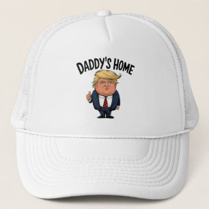 Gorra De Camionero Trump Vuelve América Papá Está en Casa