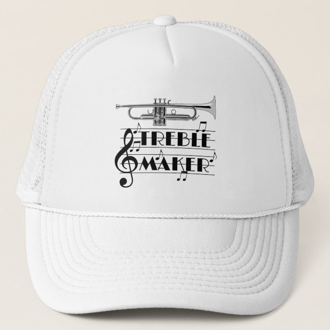 Gorra De Camionero Trumpet Player Treble Maker (Anverso)