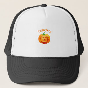 Gorra De Camionero Trumpkin Funny Halloween - Spooky Parody Edition
