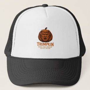 Gorra De Camionero Trumpkin. Hacer que Halloween vuelva a ser grande
