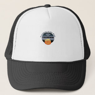 Gorra De Camionero Trumpkin, Presidente De La Halloween De Los Boos