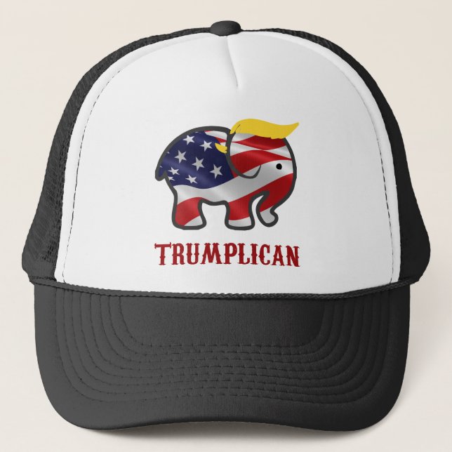 Gorra De Camionero Trumplican-3 (Anverso)