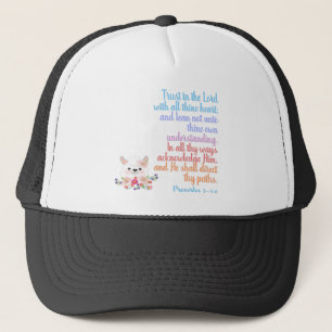 Gorra De Camionero Trust in the Lord Bible Verse