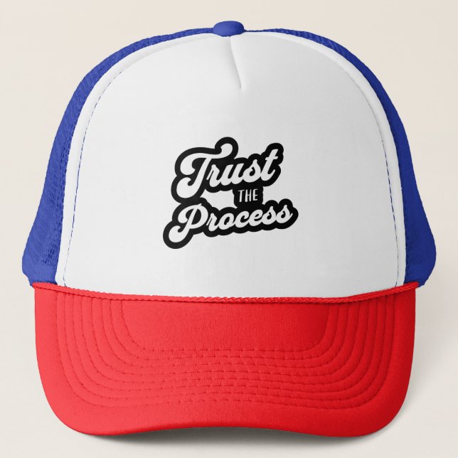 Gorra De Camionero Trust The Process Trucker Hat (Anverso)