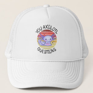 Gorra De Camionero Tú preguntas ajolote