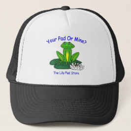 Gorra De Camionero Tu Rincón o el Mío - Negro/Azul - 