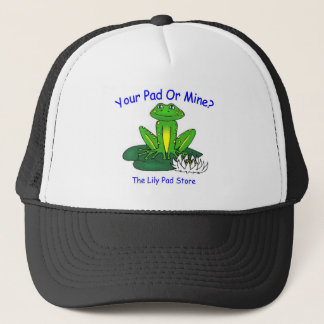 Gorra De Camionero Tu Rincón o el Mío - Negro/Azul -