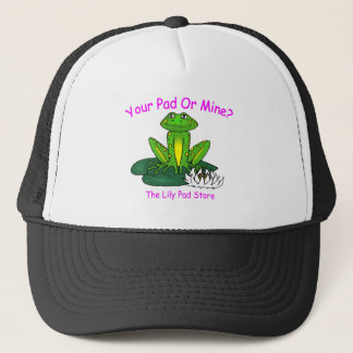 Gorra De Camionero Tu Rincón o el Mío - Negro/Rosa -