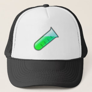 Gorra De Camionero Tubo de ensayo de la ciencia de la química