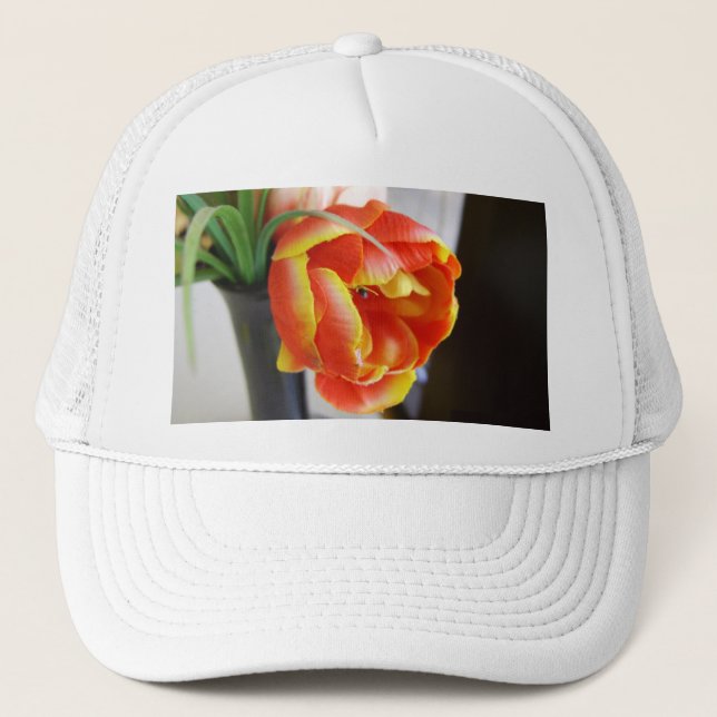 Gorra De Camionero Tulipán de seda (Anverso)