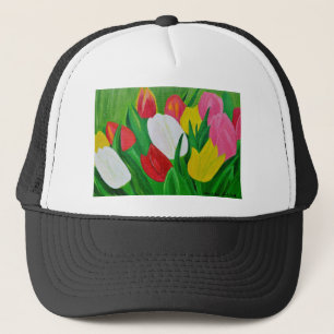 Gorra De Camionero Tulipanes 2a