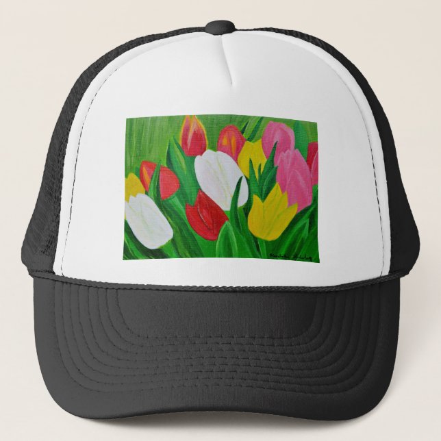 Gorra De Camionero Tulipanes 2a (Anverso)