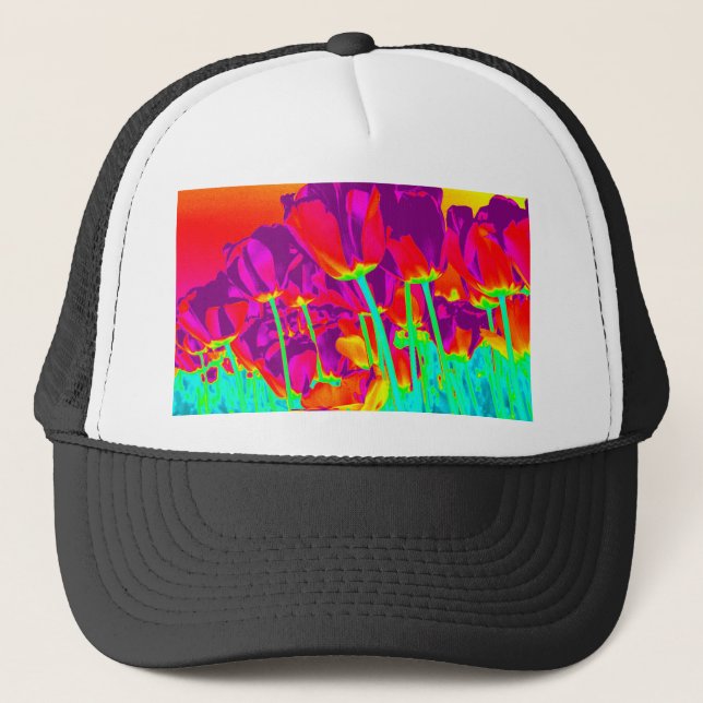 Gorra De Camionero Tulipanos (Anverso)
