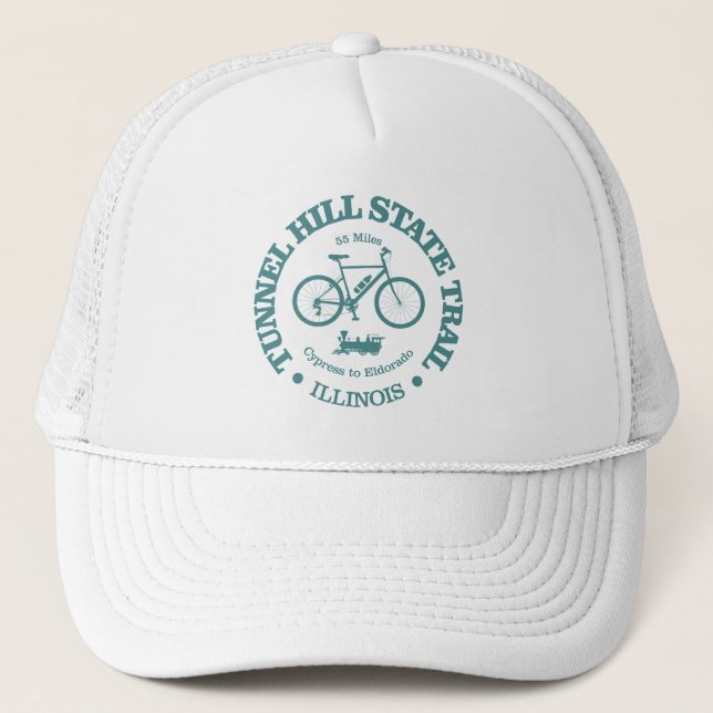 Gorra De Camionero Túnel Hill State Trail (ciclismo) (Anverso)