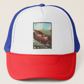Gorra De Camionero Túnel Standedge Gran Bretaña caravana de viajes pa