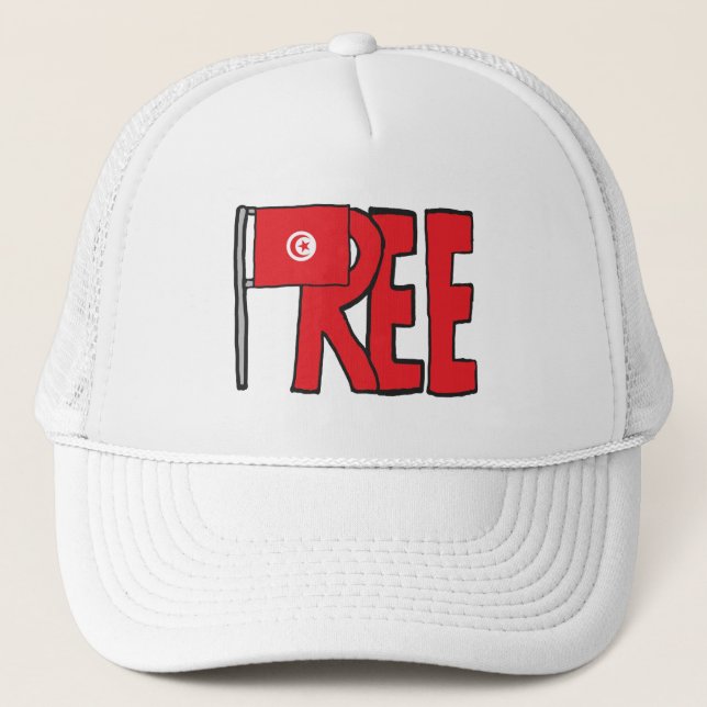Gorra De Camionero Túnez libre (Anverso)