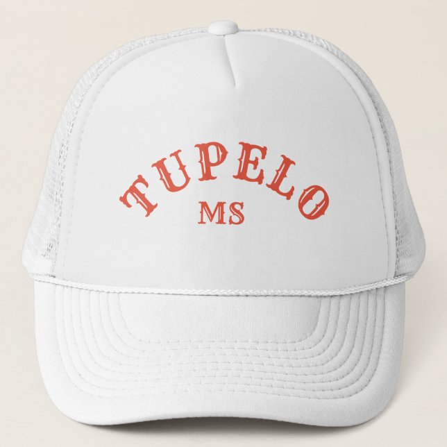 Gorra De Camionero Tupelo, Mississippi (Anverso)