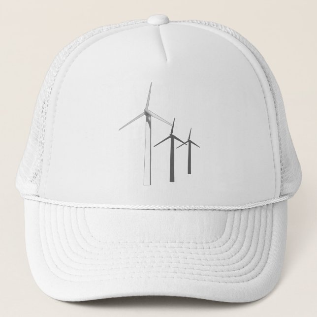 Gorra De Camionero Turbinas eólicas (Anverso)