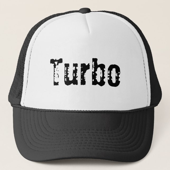Gorra De Camionero Turbo (Anverso)