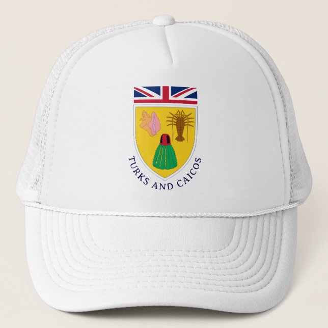 Gorra De Camionero Turcas y Caicos (Anverso)