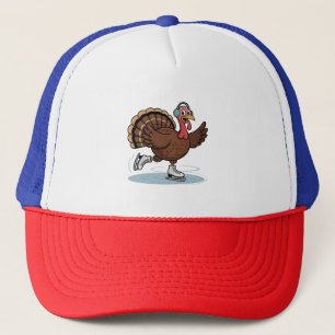 Gorra De Camionero Turco Gobbler de Acción de Gracias para Patinar So