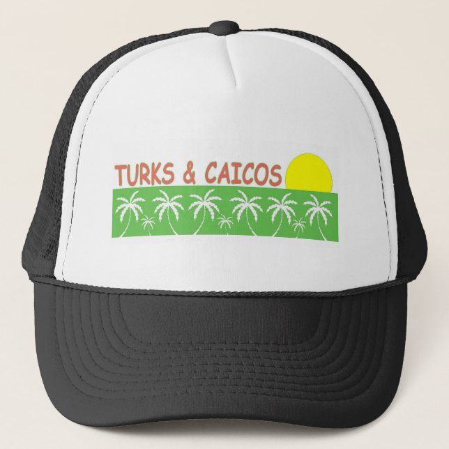 Gorra De Camionero Turcos y Caicos (Anverso)