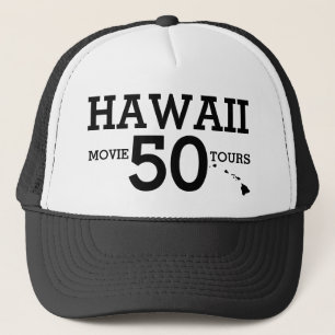 GORRA DE CAMIONERO TURISMO DE PELÍCULAS DE HAWAII 50