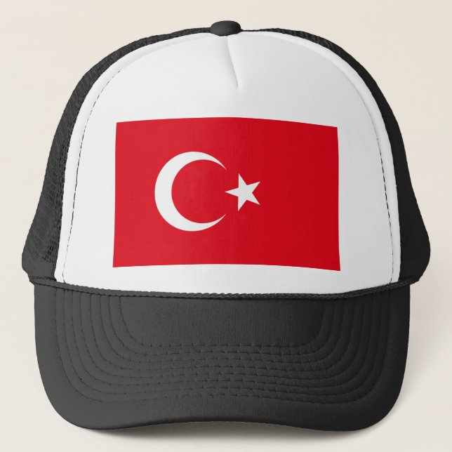 Gorra De Camionero Türkiye - Bandera de Turquía (Anverso)