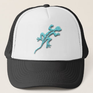 Gorra De Camionero Turquesa de Lizard