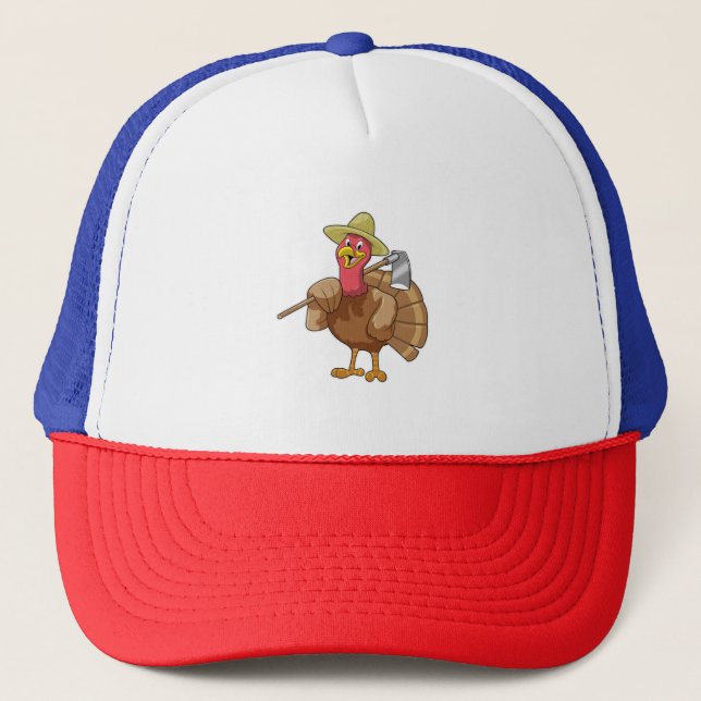 Gorra De Camionero Turquía como agricultor (Anverso)