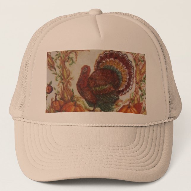 Gorra De Camionero Turquía y cosecha (Anverso)