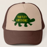 Gorra De Camionero Turtley Totalmente Awesome<br><div class="desc">Un diseño único para los amantes de las tortugas y de la consciencia.</div>