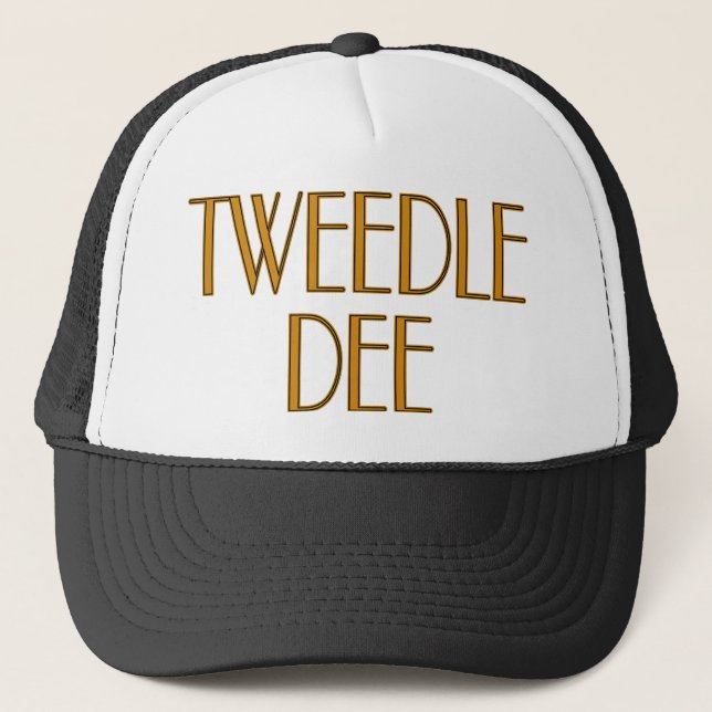 Gorra De Camionero Tweedle Dee (Anverso)