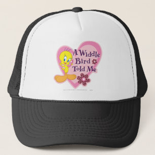 Gorra De Camionero Tweety "Un viuda pájaro me dijo"