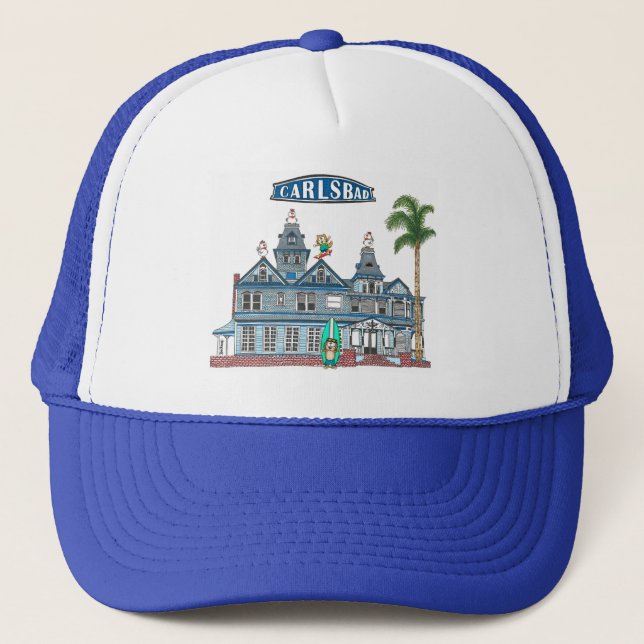 Gorra De Camionero Twin Inns Beach City Carlsbad (Anverso)