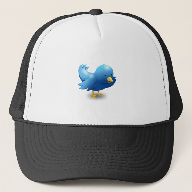 Gorra De Camionero Twitter BIRD logotipo (Anverso)