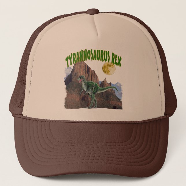 Gorra De Camionero Tyrannosurus Rex (Anverso)