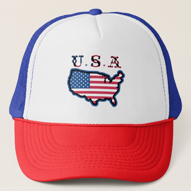 GORRA DE CAMIONERO U.S.A (Anverso)