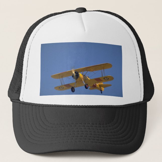 Gorra De Camionero U.S. Versión de la marina de guerra, Stearman N3N3 (Anverso)