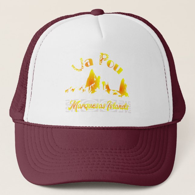 Gorra De Camionero UA POU (Sunset) (Anverso)