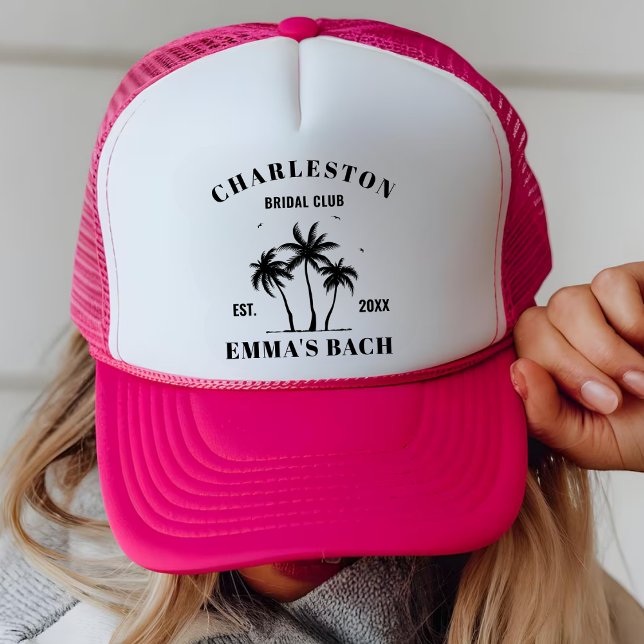 Gorra De Camionero Ubicación personalizado Club Social Bachelorette B (Subido por el creador)