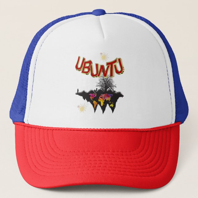 Gorra De Camionero Ubuntu (Anverso)