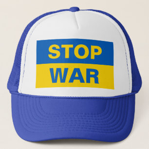 Gorra De Camionero Ucrania: Detener la guerra
