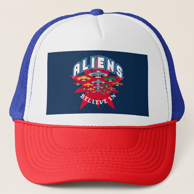 GORRA DE CAMIONERO UFO (Anverso)