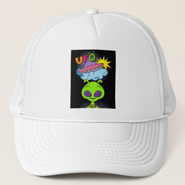 Gorra De Camionero ufo (Anverso)