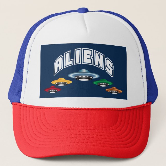 GORRA DE CAMIONERO UFO (Anverso)