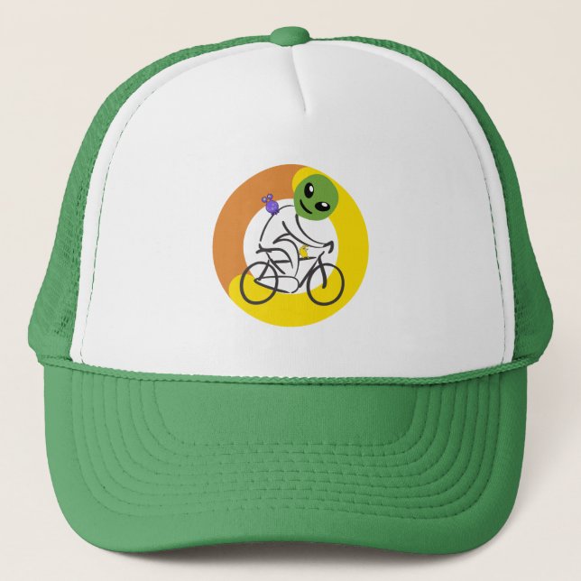 Gorra De Camionero UFO bike race (Anverso)