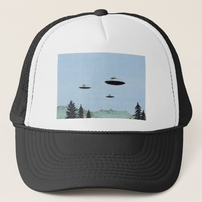Gorra De Camionero UFO Trio (Anverso)